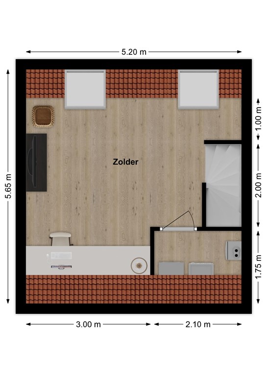 mediumsize floorplan